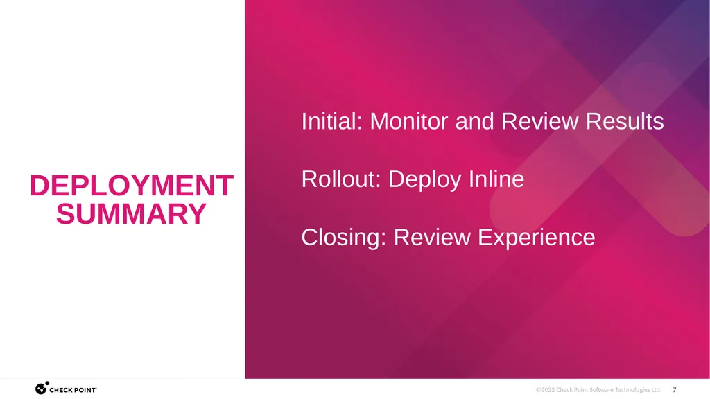 [Internal Use] for Check Point employees​ Brit - slide 7 of 46