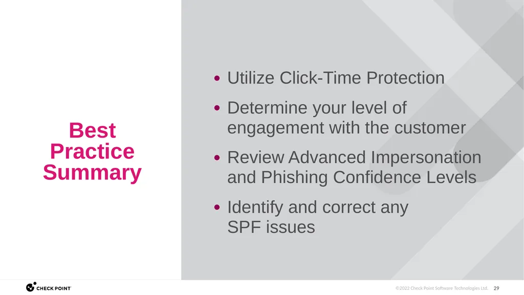 [Internal Use] for Check Point employees​ Brit - slide 29 of 46