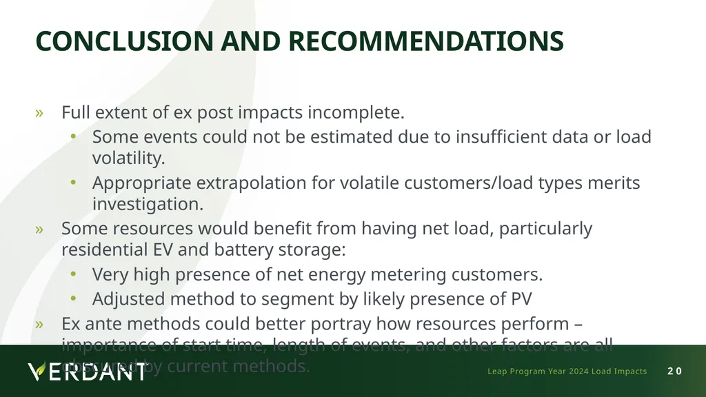 Demand Response Providers’ 2025 Final Report - slide 20 of 21