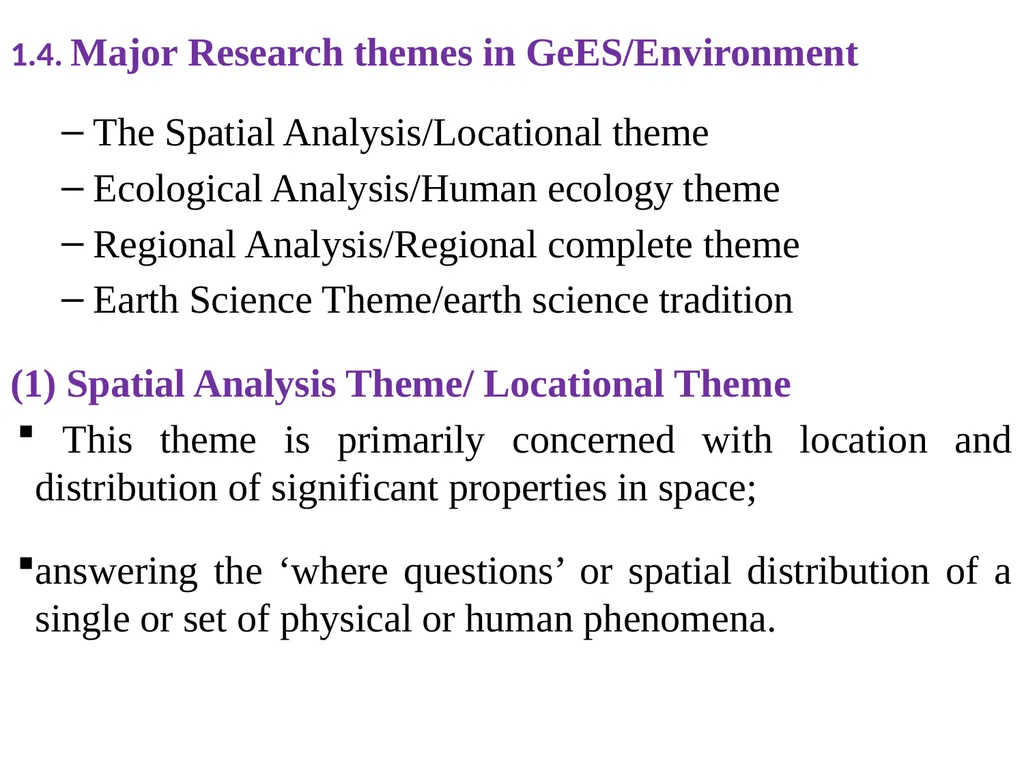 COLLEGE: CSS DEPARTMENT: GEOGRAPHY COURSE: - slide 21 of 91