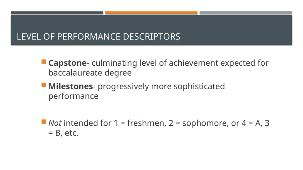 Using VALUE Rubrics to Assess Almost Any Program - slide 7 of 24