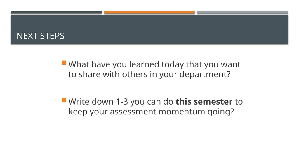 Using VALUE Rubrics to Assess Almost Any Program - slide 23 of 24