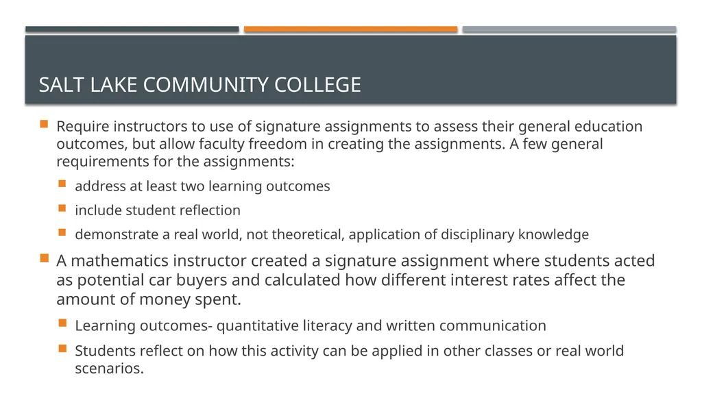 Using VALUE Rubrics to Assess Almost Any Program - slide 9 of 24