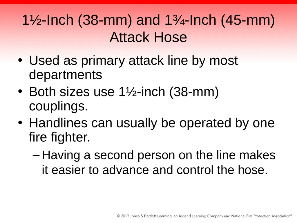 Chapter 6: Fire Hose, Appliances, and Nozzles - slide 15 of 61