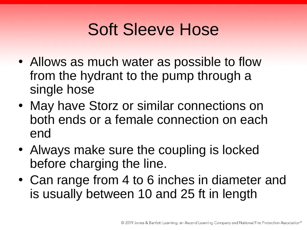 Chapter 6: Fire Hose, Appliances, and Nozzles - slide 23 of 61
