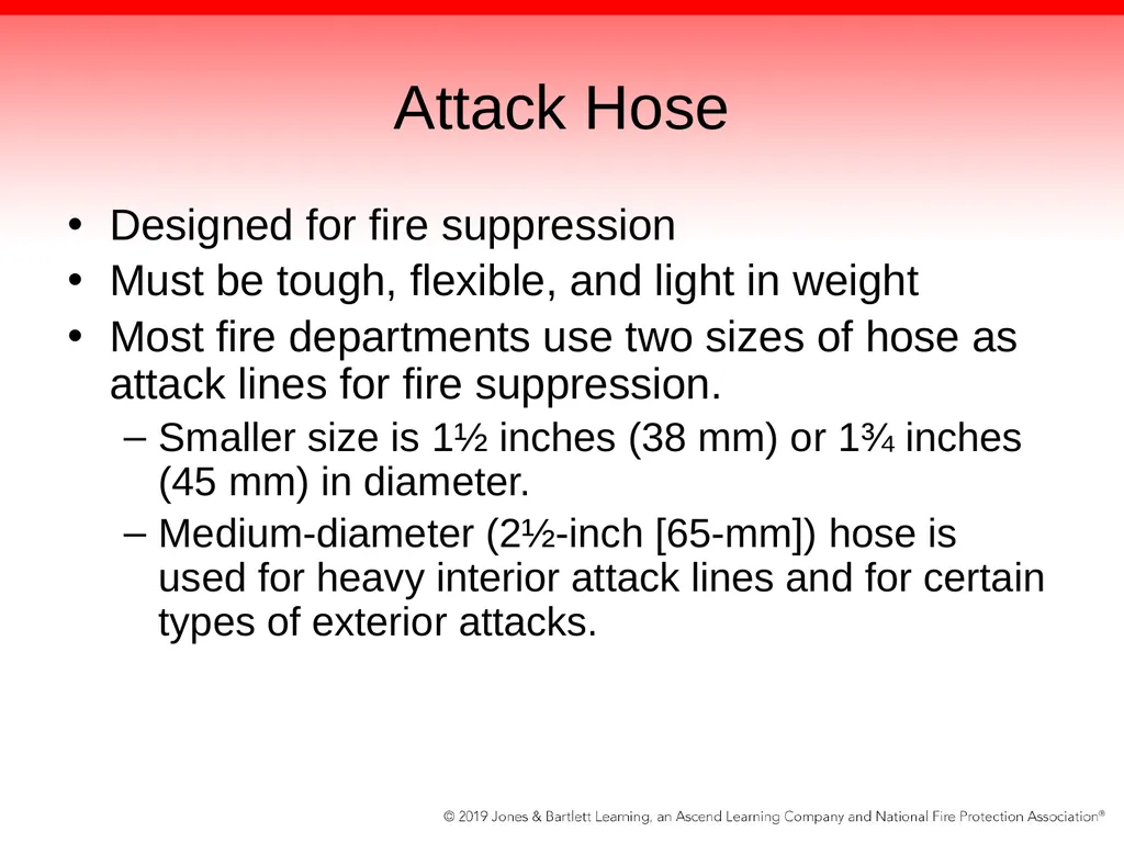 Chapter 6: Fire Hose, Appliances, and Nozzles - slide 14 of 61
