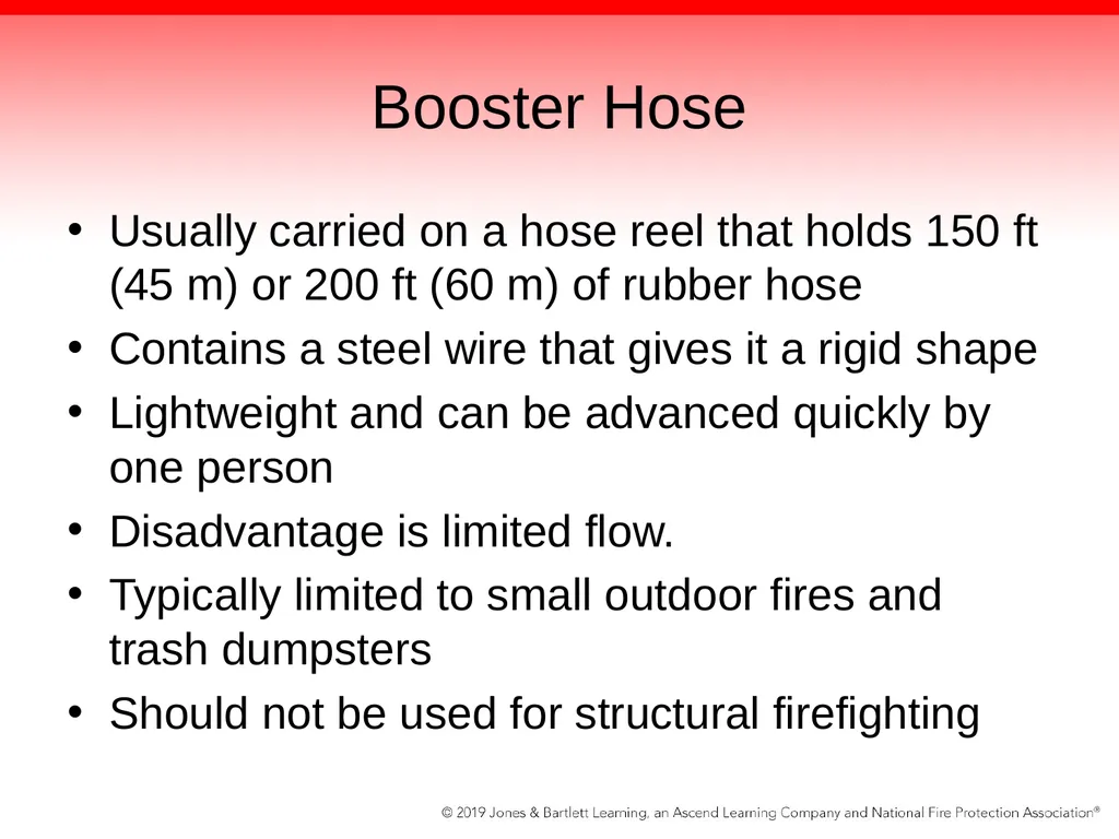 Chapter 6: Fire Hose, Appliances, and Nozzles - slide 19 of 61