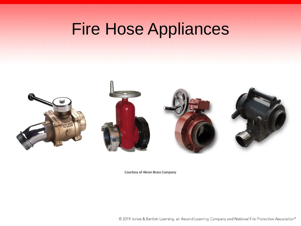 Chapter 6: Fire Hose, Appliances, and Nozzles - slide 43 of 61