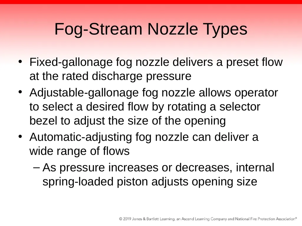 Chapter 6: Fire Hose, Appliances, and Nozzles - slide 56 of 61