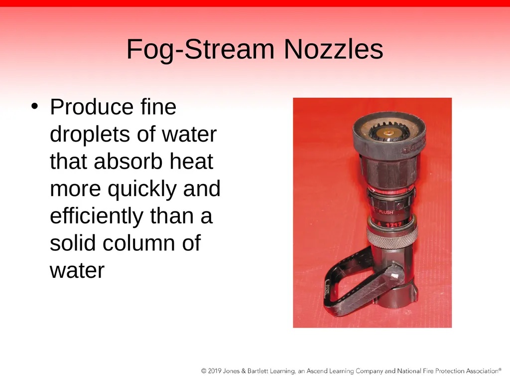 Chapter 6: Fire Hose, Appliances, and Nozzles - slide 53 of 61