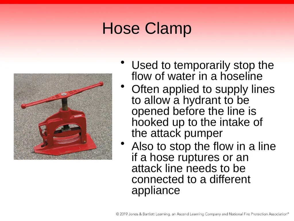 Chapter 6: Fire Hose, Appliances, and Nozzles - slide 41 of 61