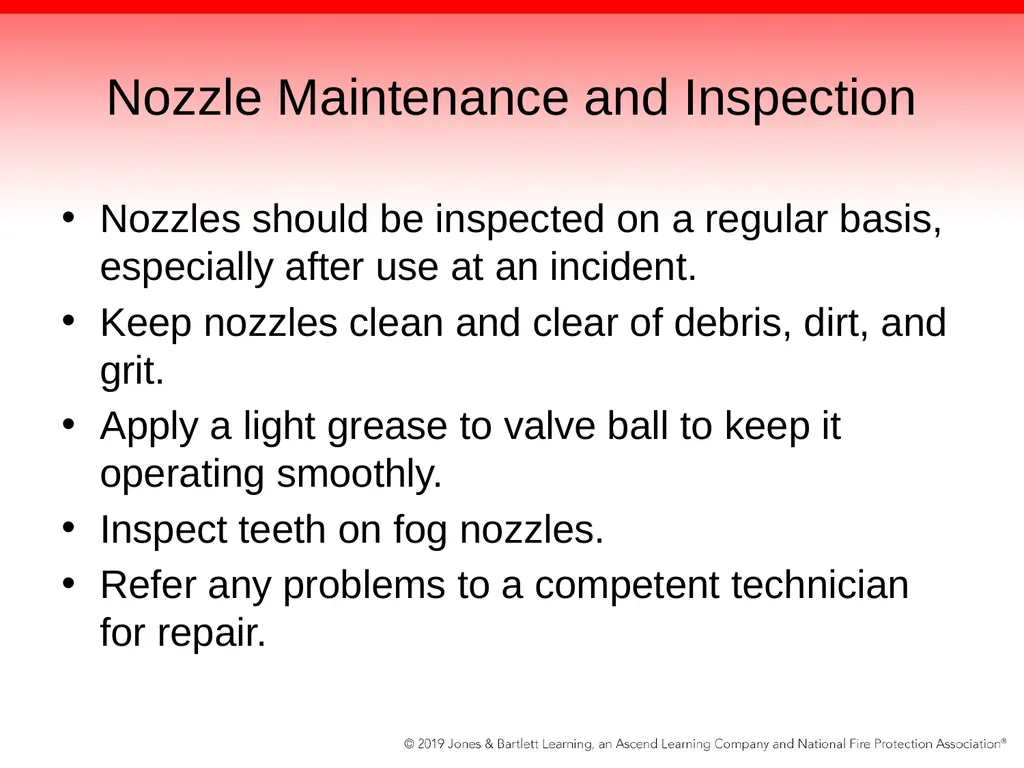 Chapter 6: Fire Hose, Appliances, and Nozzles - slide 59 of 61