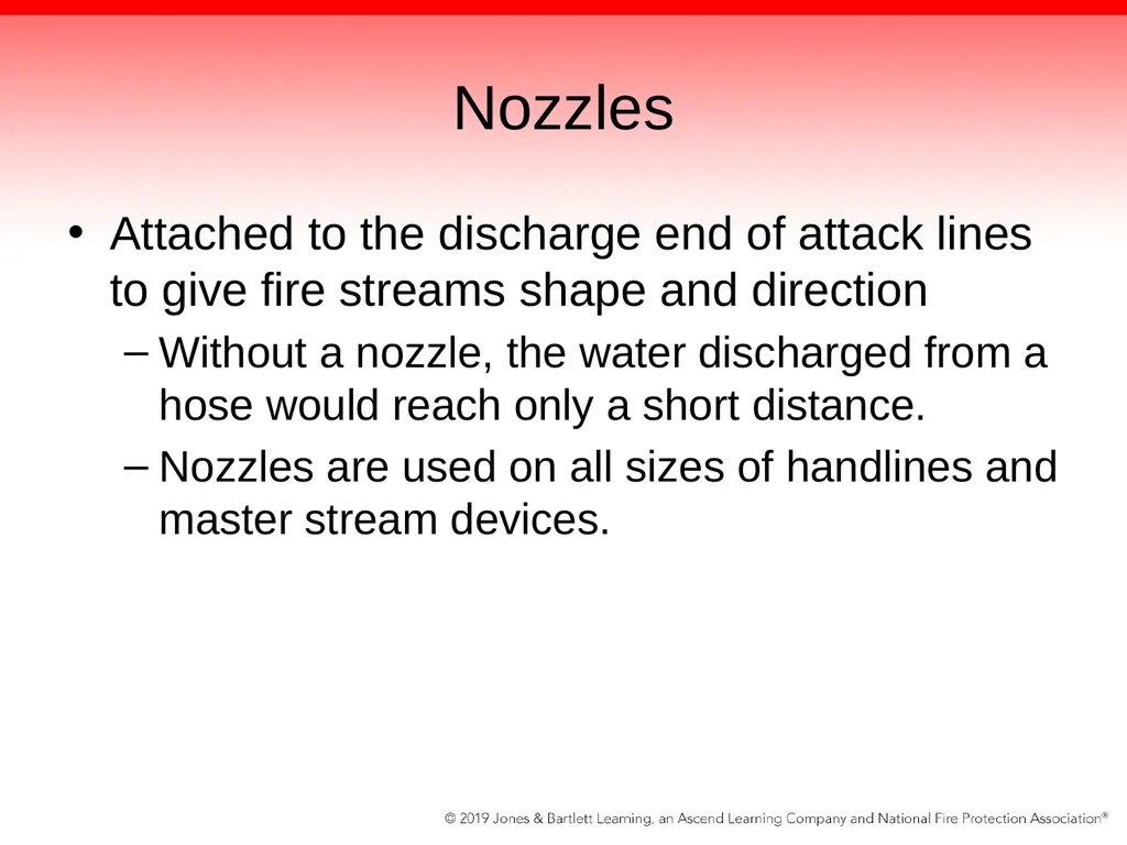 Chapter 6: Fire Hose, Appliances, and Nozzles - slide 44 of 61