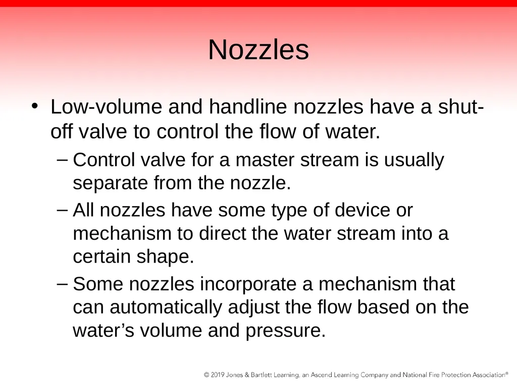 Chapter 6: Fire Hose, Appliances, and Nozzles - slide 46 of 61