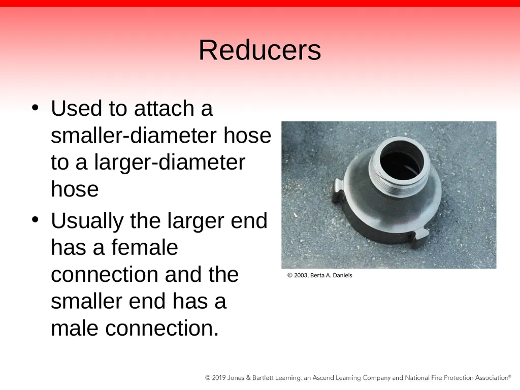 Chapter 6: Fire Hose, Appliances, and Nozzles - slide 37 of 61
