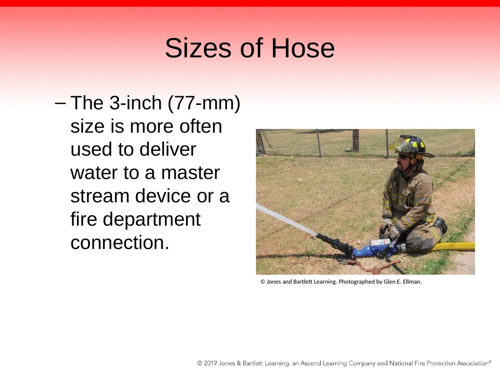 Chapter 6: Fire Hose, Appliances, and Nozzles - slide 10 of 61