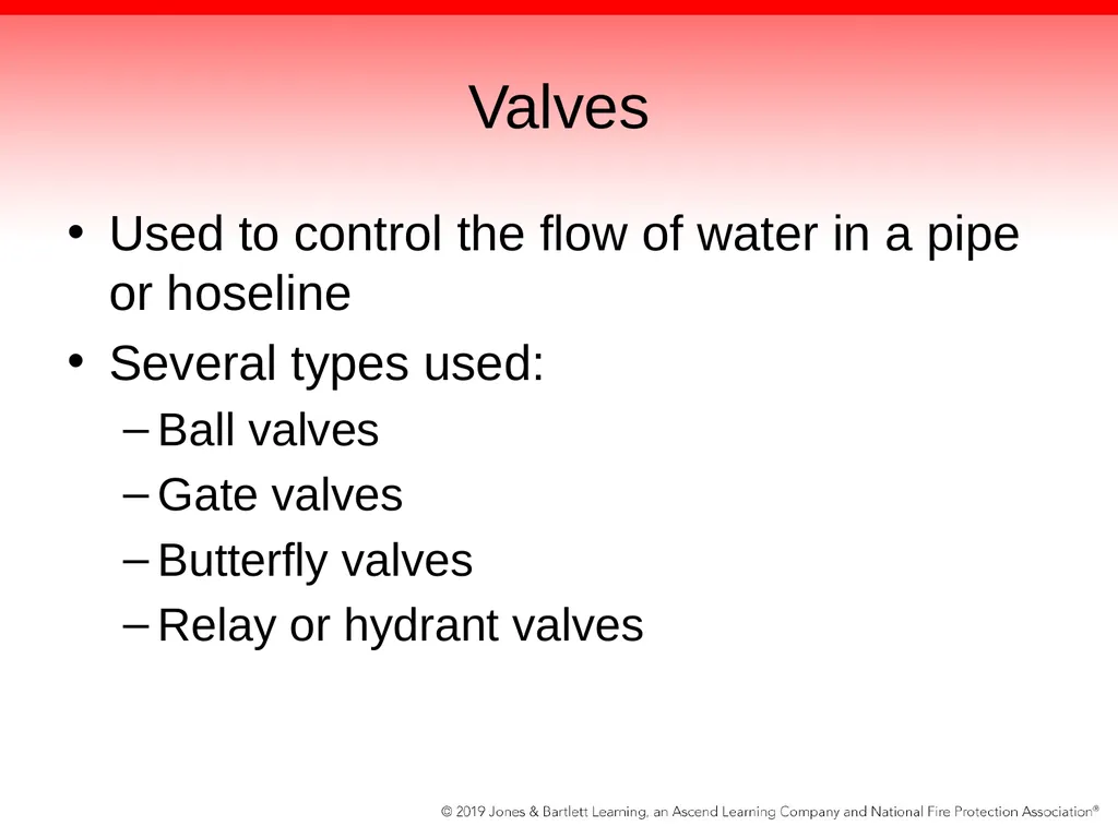 Chapter 6: Fire Hose, Appliances, and Nozzles - slide 42 of 61