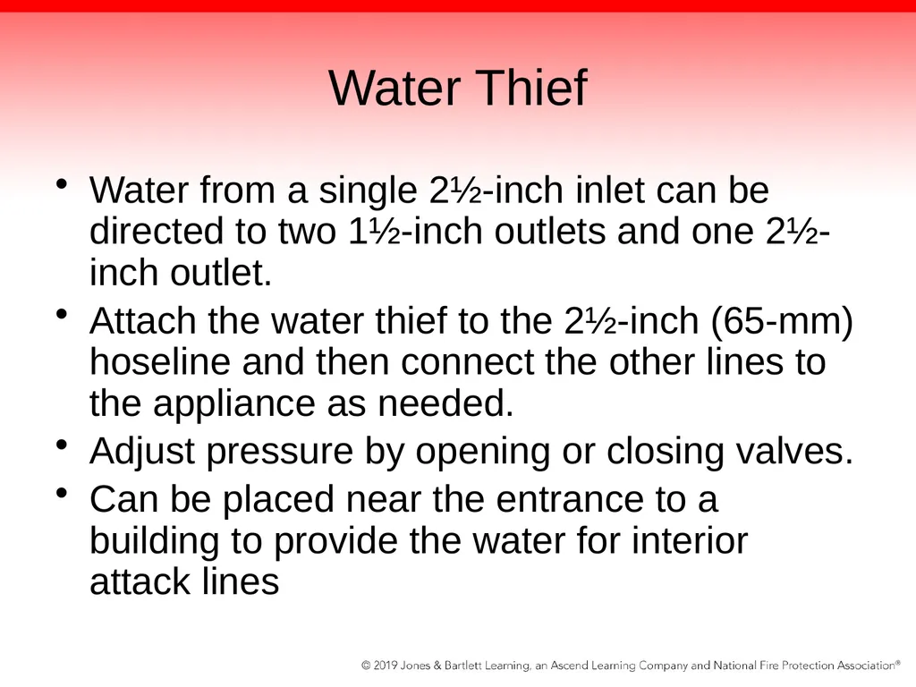 Chapter 6: Fire Hose, Appliances, and Nozzles - slide 31 of 61