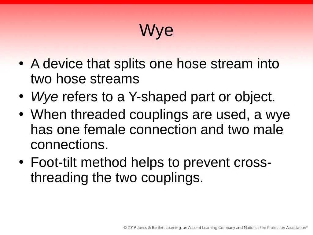 Chapter 6: Fire Hose, Appliances, and Nozzles - slide 27 of 61