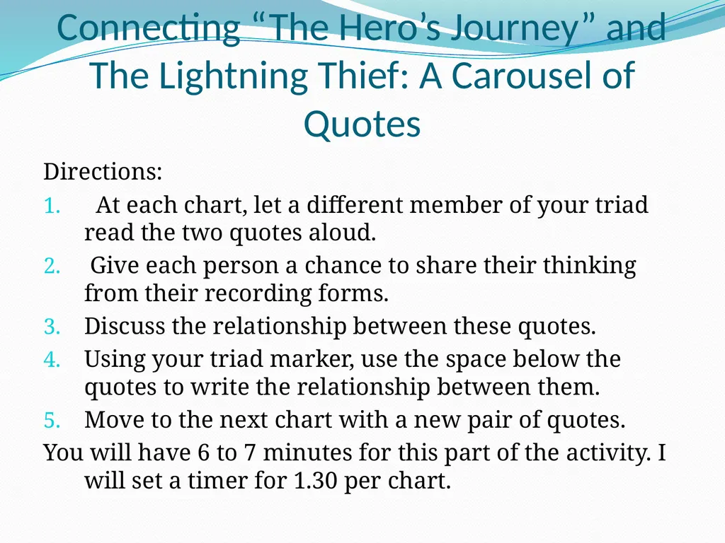 Module 1: Unit 1: Lesson 10 Selecting Evidence and - slide 10 of 20