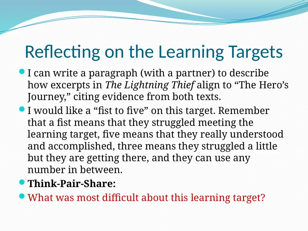 Module 1: Unit 1: Lesson 10 Selecting Evidence and - slide 19 of 20