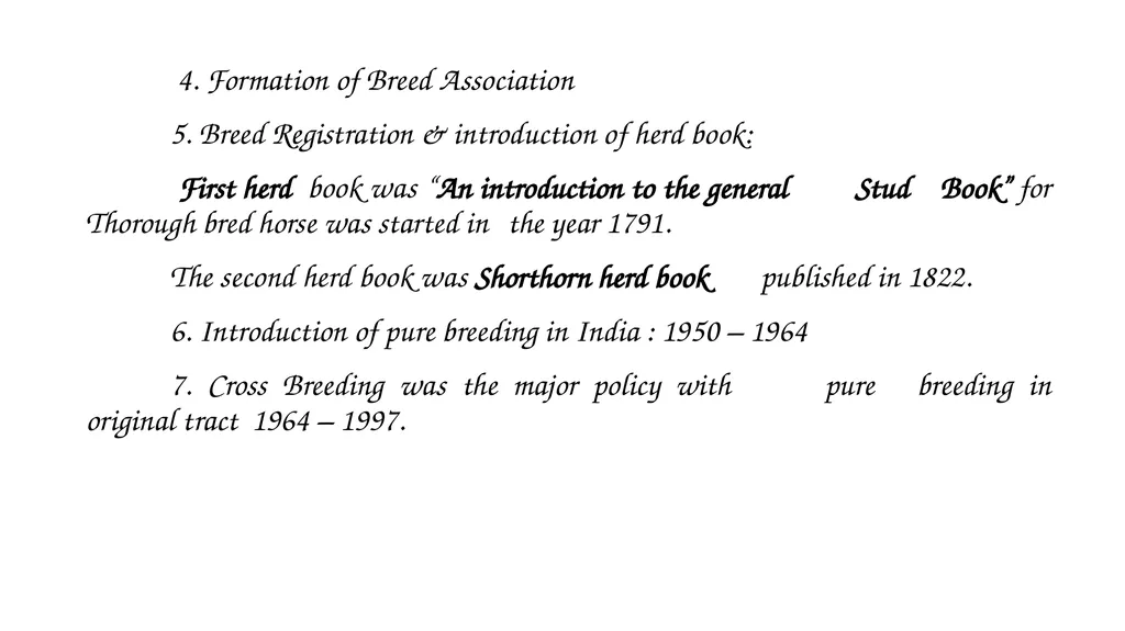 ANIMAL GENETICS & BREEDING UNIT – III Principles - slide 7 of 12