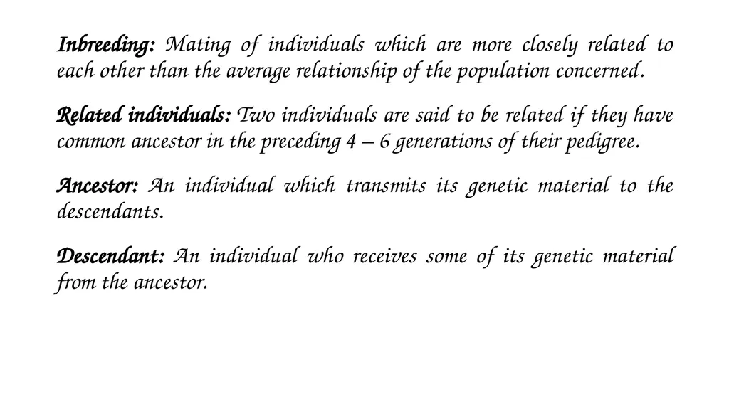 ANIMAL GENETICS & BREEDING UNIT – III Principles - slide 10 of 12