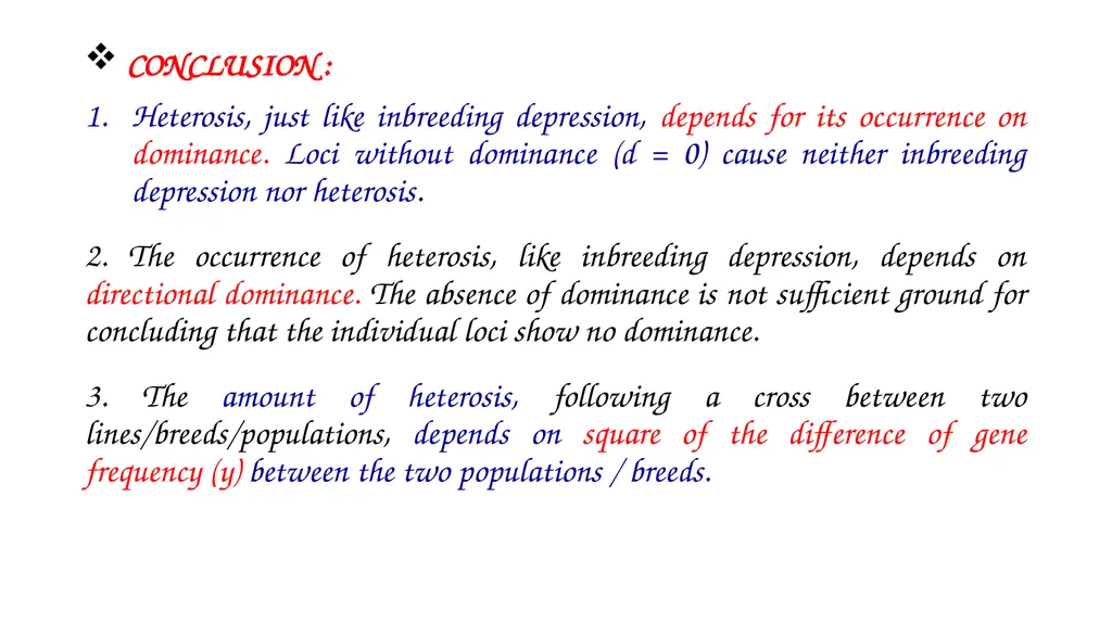 ANIMAL GENETICS & BREEDING UNIT – III Principles - slide 20 of 24