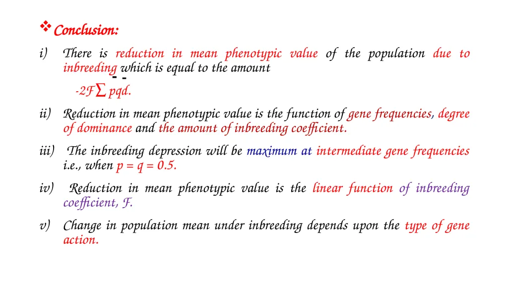 ANIMAL GENETICS & BREEDING UNIT – III Principles - slide 9 of 24