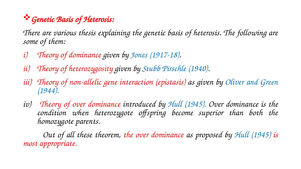 ANIMAL GENETICS & BREEDING UNIT – III Principles - slide 22 of 24