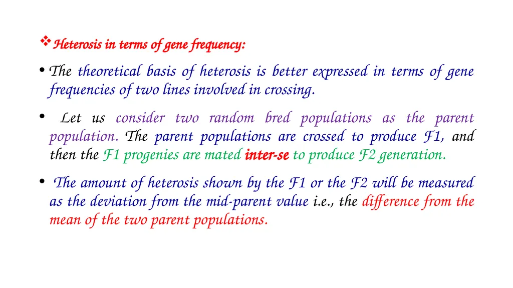 ANIMAL GENETICS & BREEDING UNIT – III Principles - slide 13 of 24