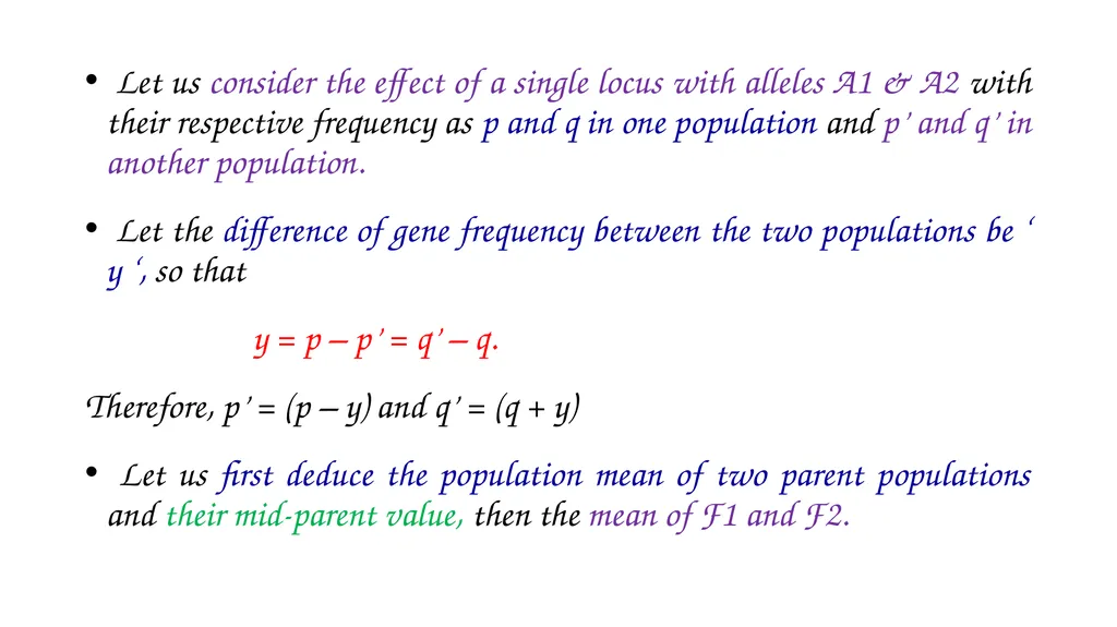 ANIMAL GENETICS & BREEDING UNIT – III Principles - slide 14 of 24