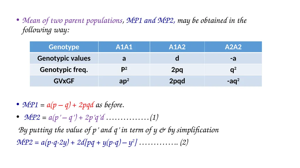 ANIMAL GENETICS & BREEDING UNIT – III Principles - slide 15 of 24