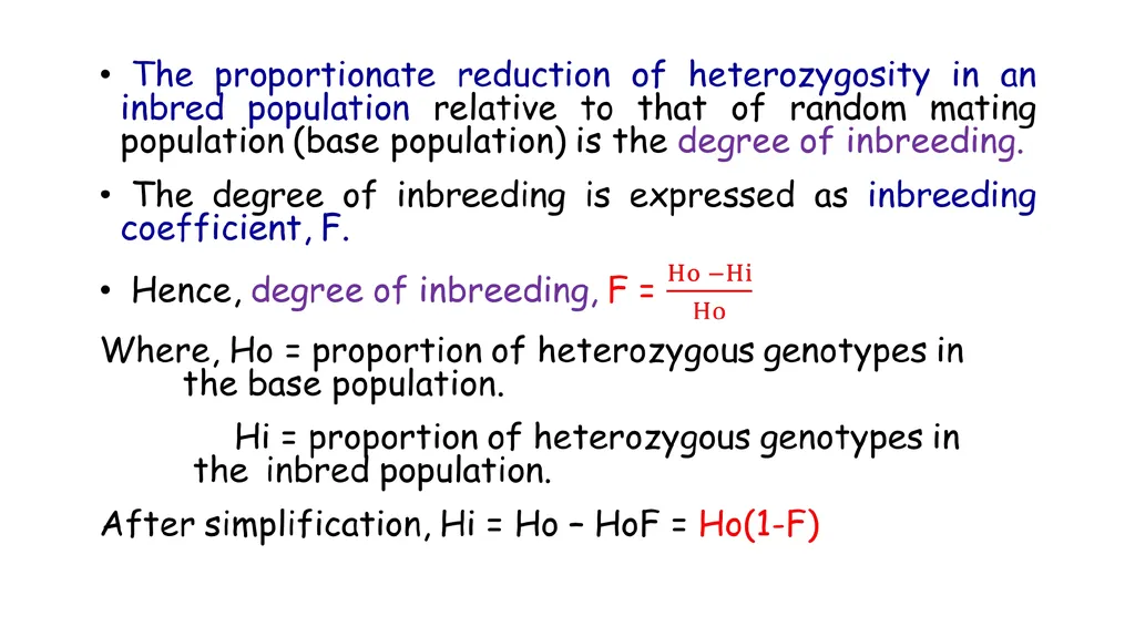 ANIMAL GENETICS & BREEDING UNIT – III Principles - slide 3 of 24