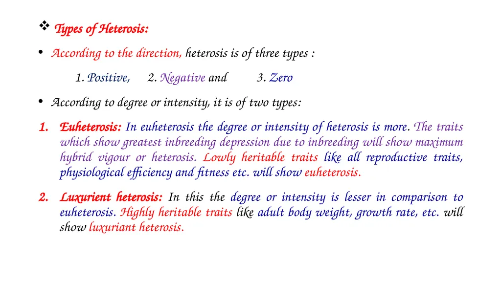 ANIMAL GENETICS & BREEDING UNIT – III Principles - slide 23 of 24