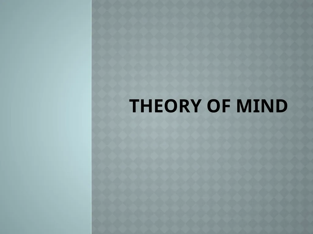 Autism and Cognition Chris Atherton Autism - slide 32 of 67