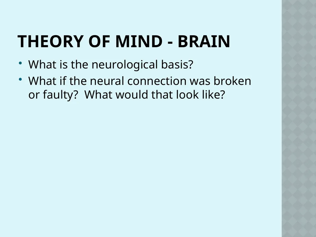 Autism and Cognition Chris Atherton Autism - slide 47 of 67