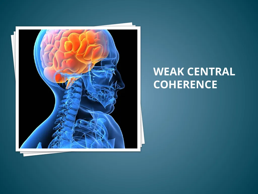 Autism and Cognition Chris Atherton Autism - slide 12 of 67