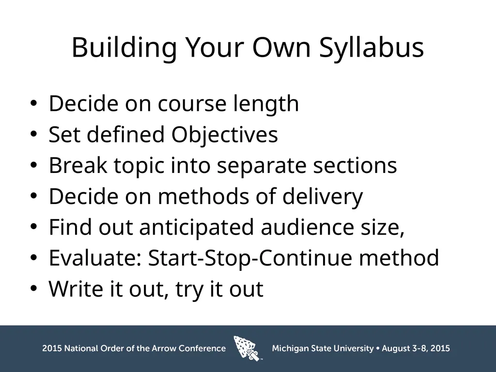 Train the Trainer Day 1: Plan Opening Staff - slide 47 of 71
