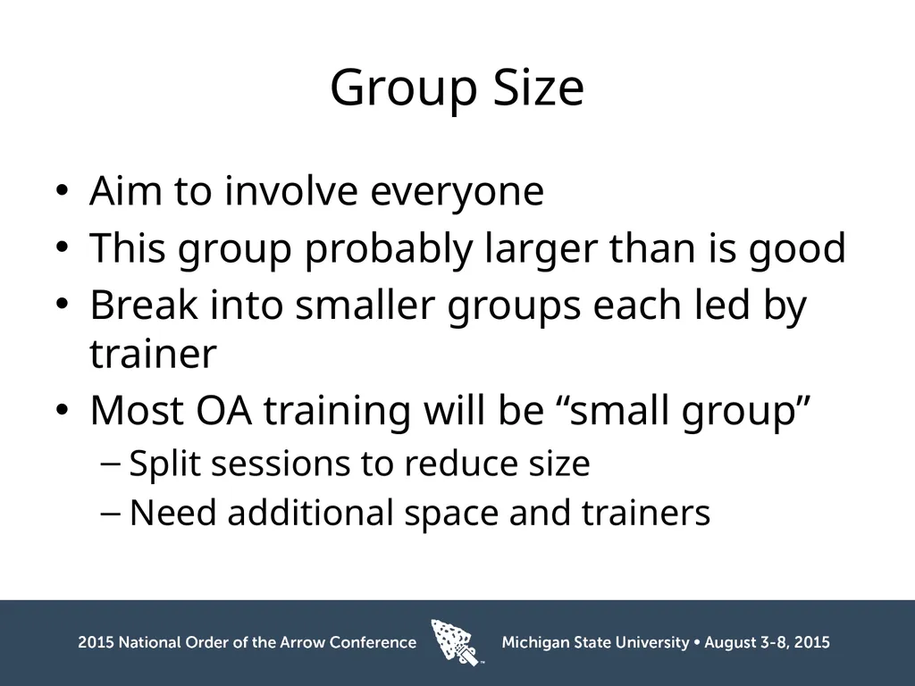 Train the Trainer Day 1: Plan Opening Staff - slide 17 of 71