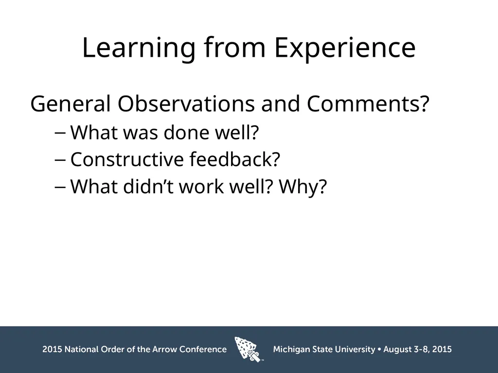 Train the Trainer Day 1: Plan Opening Staff - slide 67 of 71