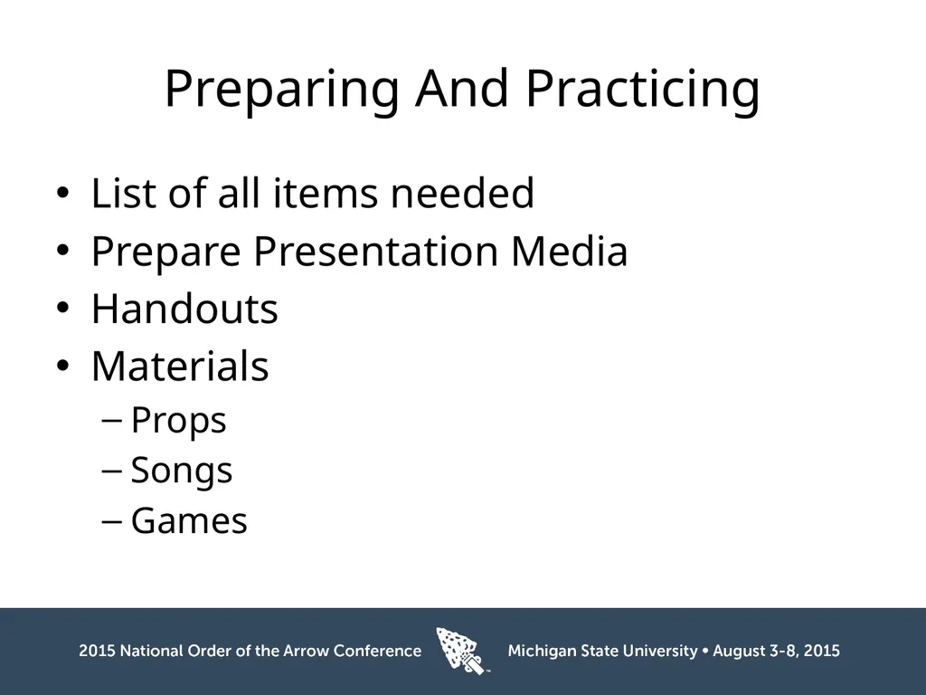Train the Trainer Day 1: Plan Opening Staff - slide 50 of 71