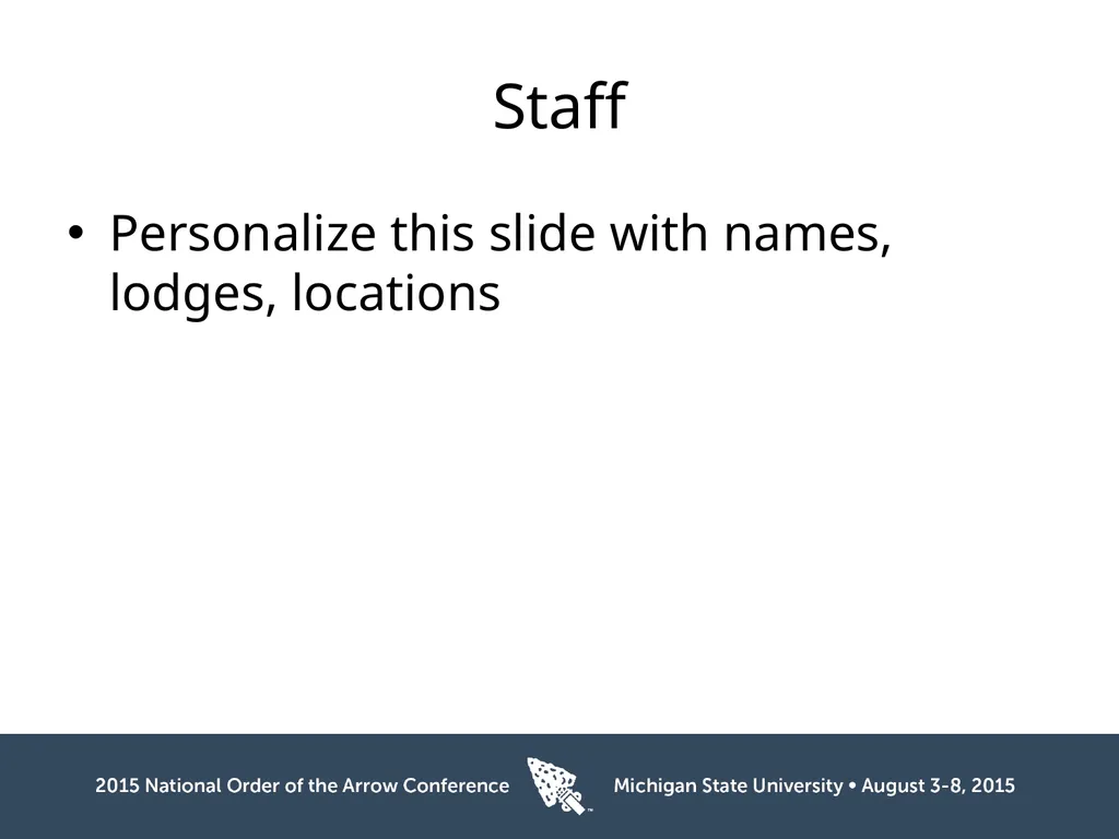 Train the Trainer Day 1: Plan Opening Staff - slide 3 of 71