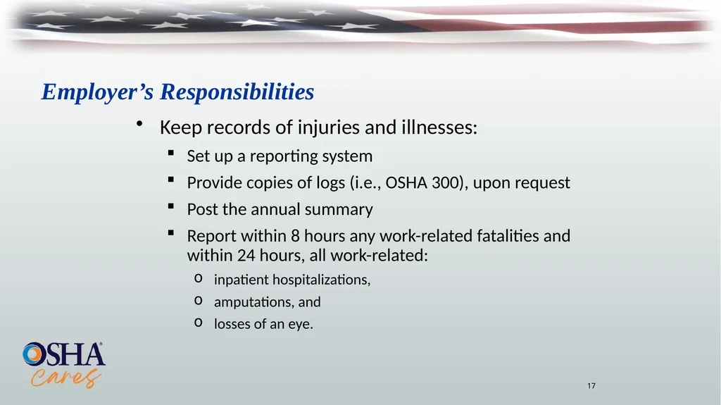 Lesson Overview Purpose: To provide workers with - slide 17 of 38