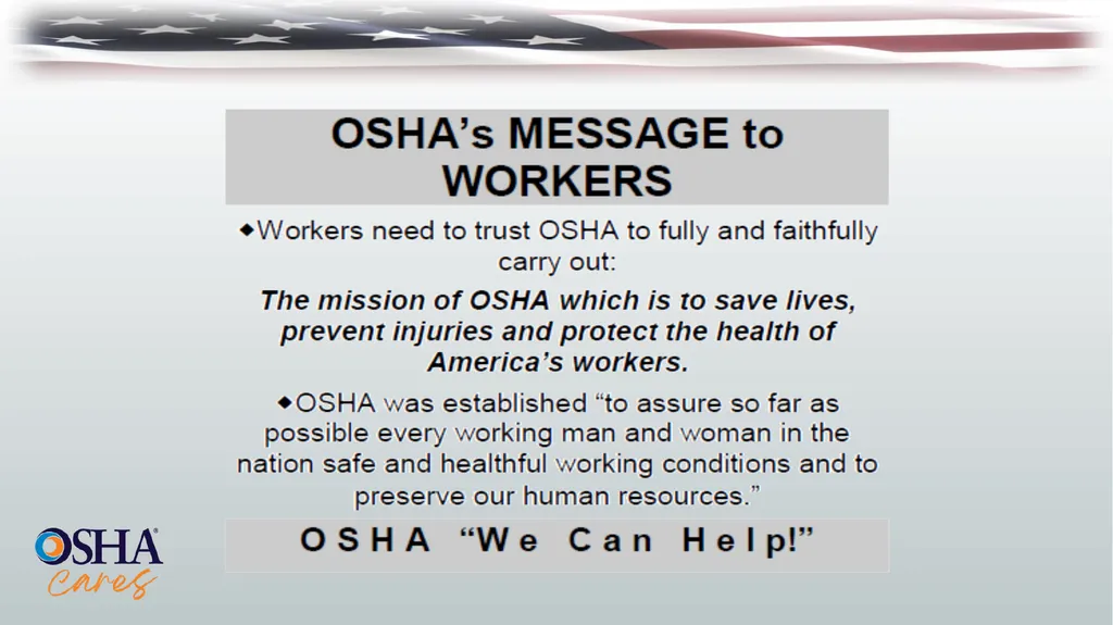 Lesson Overview Purpose: To provide workers with - slide 11 of 38