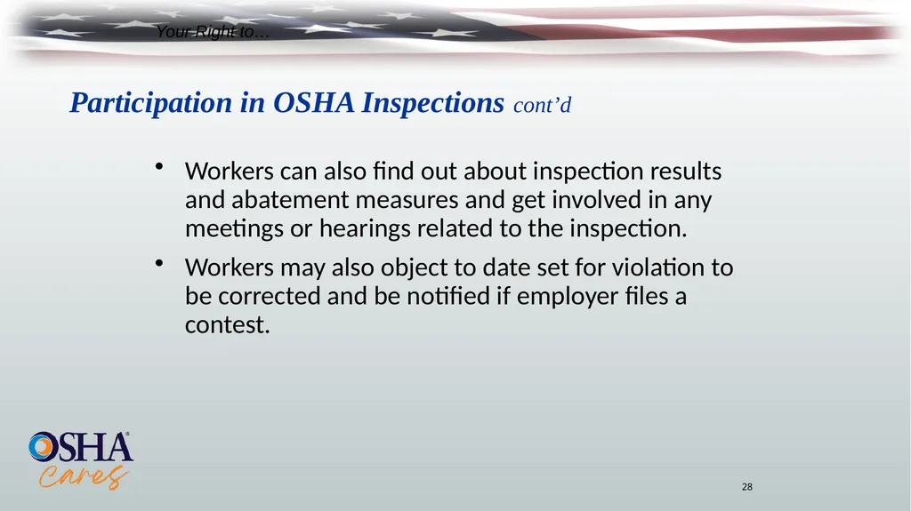 Lesson Overview Purpose: To provide workers with - slide 28 of 38