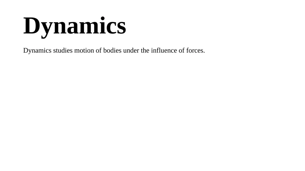 Classical mechanics Classical mechanics is among - slide 13 of 92