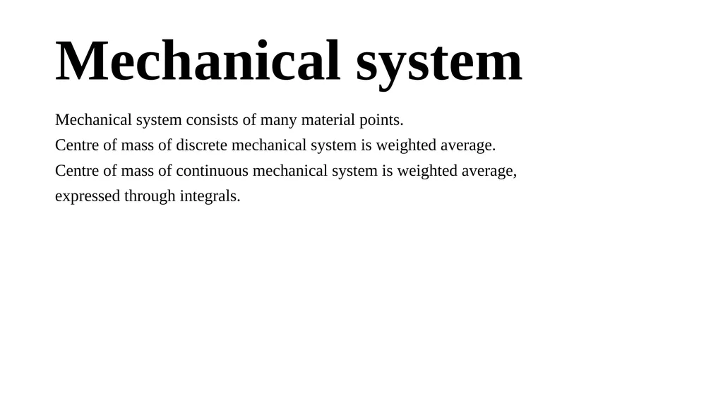 Classical mechanics Classical mechanics is among - slide 14 of 92