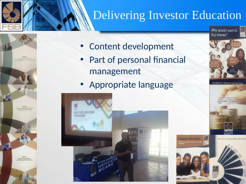 Supporting safe investment through financial - slide 6 of 10