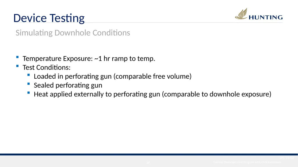 International Perforating Symposium (IPS) 2016 - slide 16 of 26